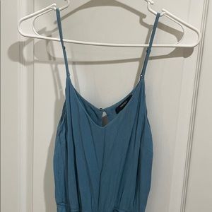 Forever 21 Blue Romper